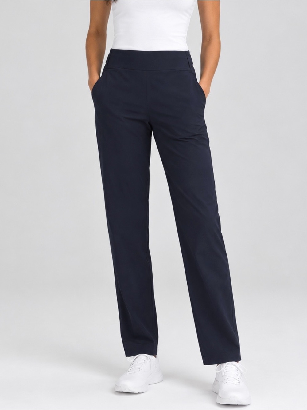 lululemon athletica Navy Straight-Leg Performance Pants